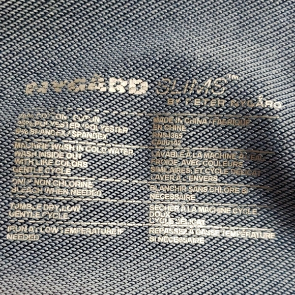 Peter Nygard Women's Straight Leg Jeans in Navy - Picture 9 of 10